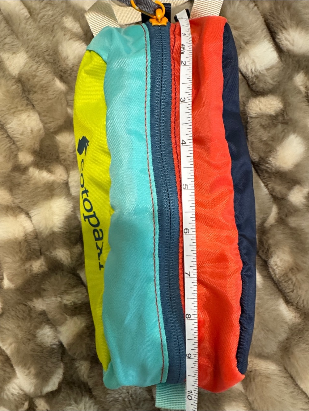 Cotopaxi Colorblock Waist Pack - Yellow, Teal, Red - Picture 6 of 7